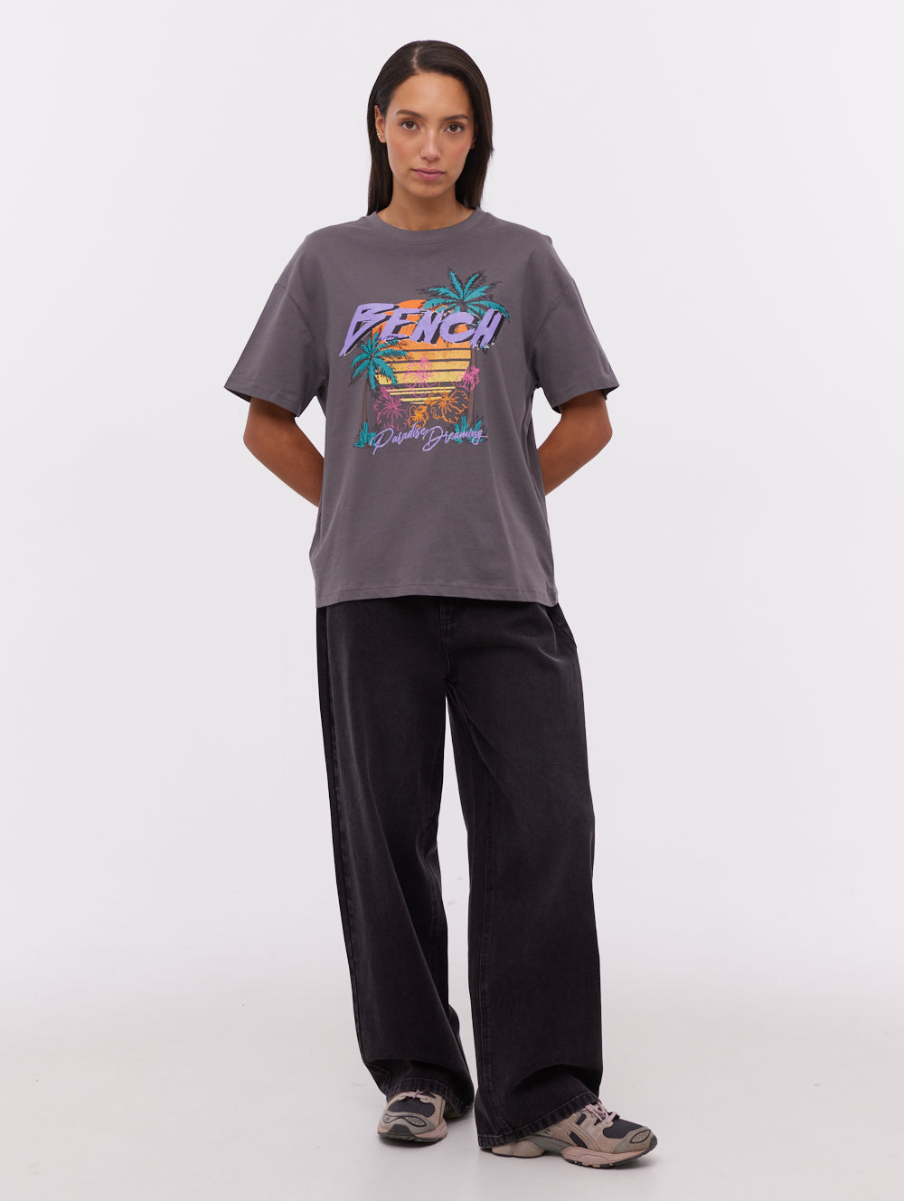 Salome Graphic T-Shirt for Women - Stylish Cotton Tee with Unique Print - Perfect for Casual Wear, Outings & Everyday Fashion