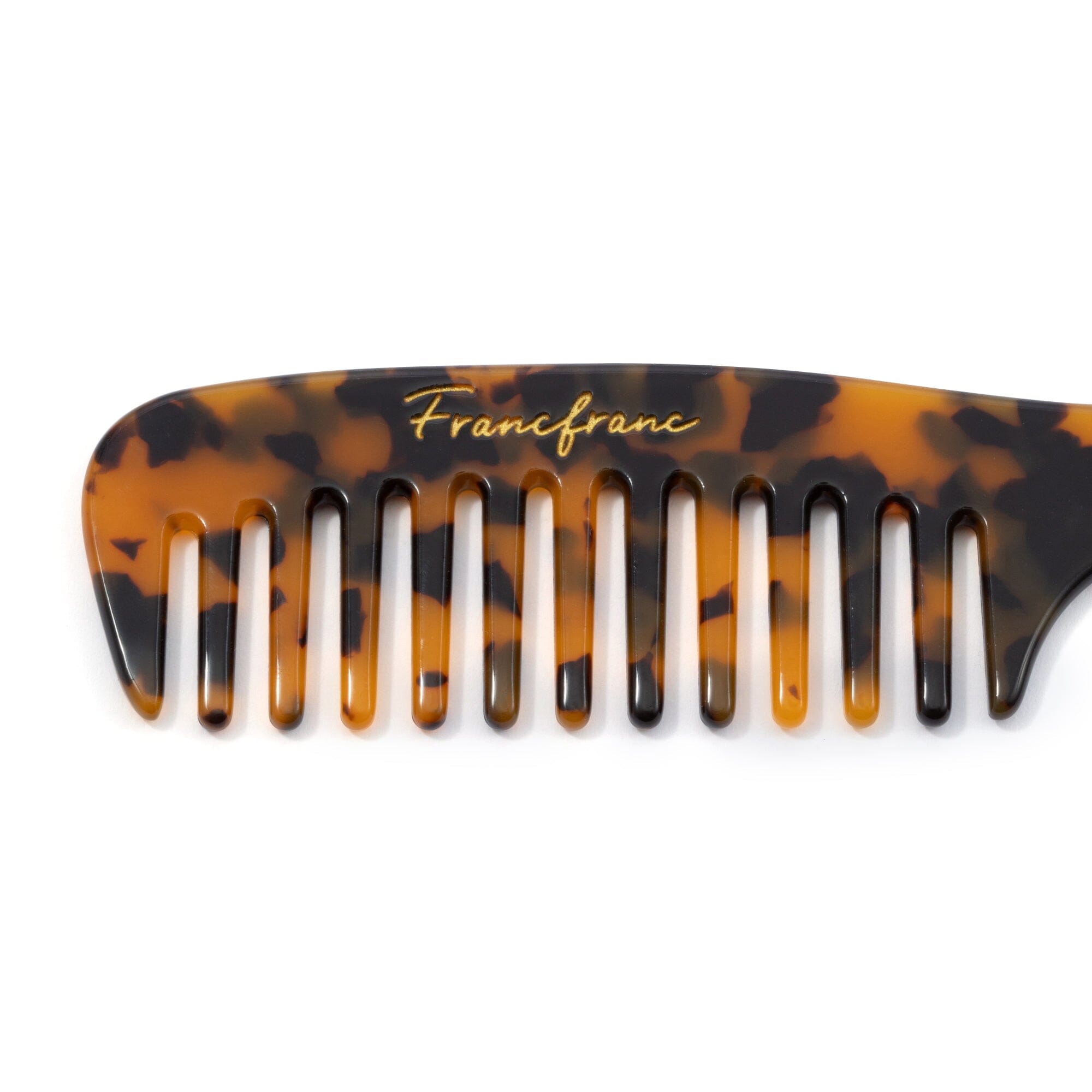 Compact Travel Comb with Pouch - Portable Hairbrush for Men & Women, Brown - Perfect for On-the-Go Grooming, Travel, Gym & Everyday Use