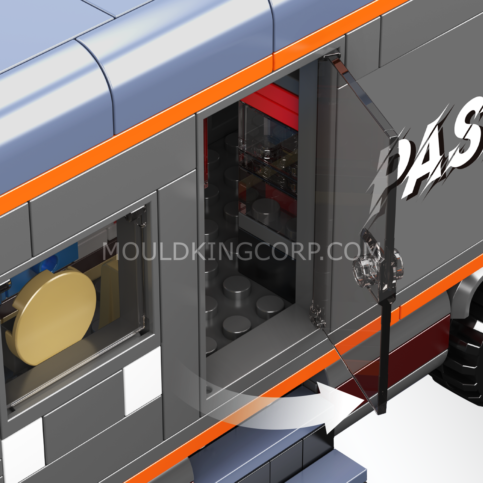 Mould King 24071 Heavy Duty Motorhome Building Set - 615 Pcs Construction Toy for Adults & Kids | Perfect for STEM Learning, Creative Play & Model Collection