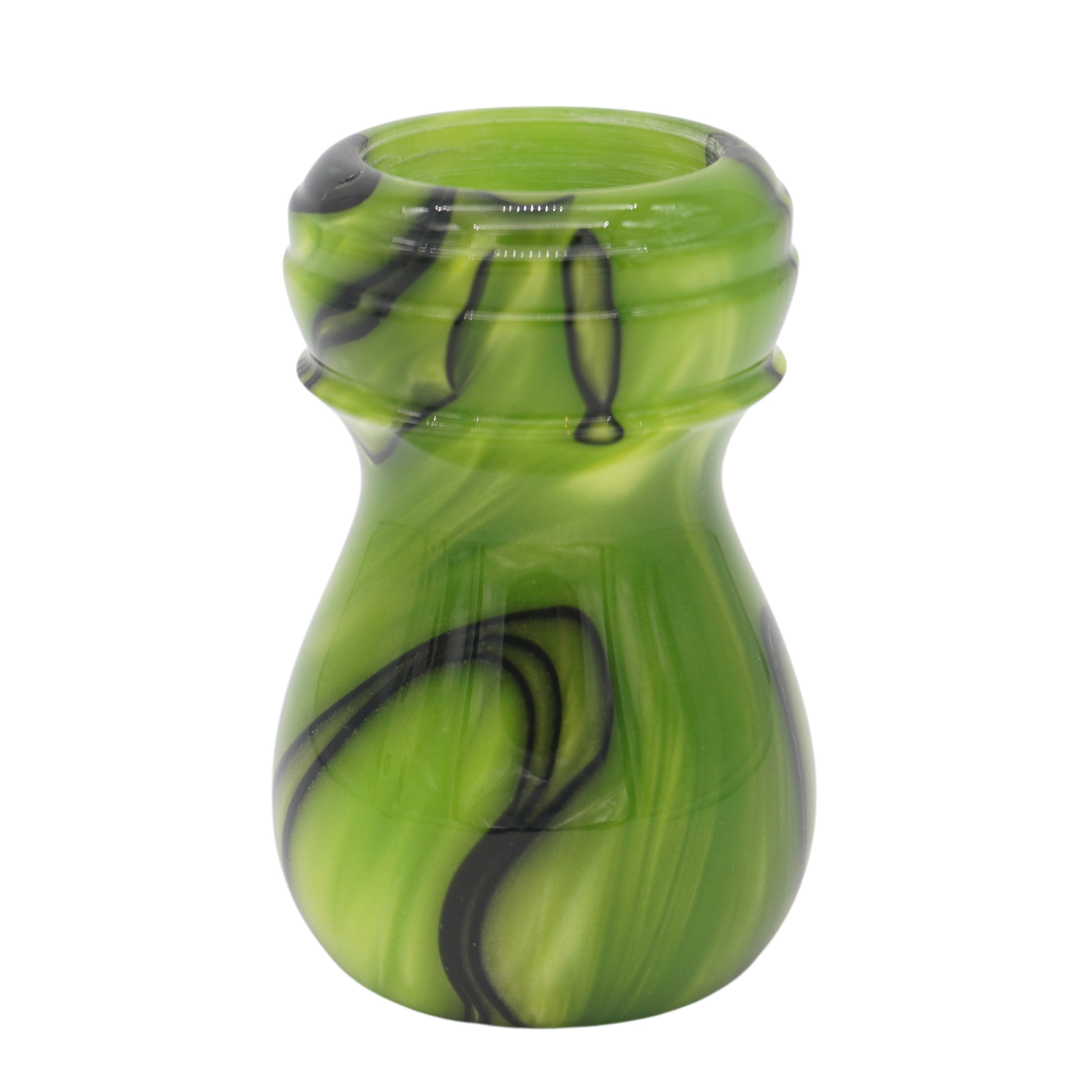 Premium Toxic Green Handcrafted Shaving Brush Handle - Fits 24mm & 26mm Knots - Perfect for Wet Shaving, Grooming Kits & Luxury Bathroom Accessories