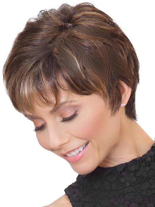 Flora Synthetic Lace Front Wig with Basic Cap - Natural Looking Hairpiece for Women | Perfect for Cosplay, Daily Wear & Special Occasions