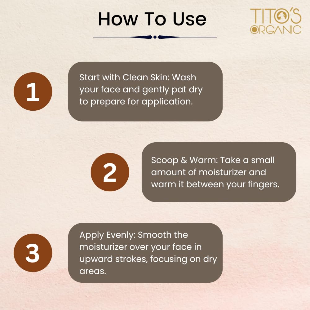 TITO'S ORGANIC Goat Milk Skin Moisturizer - 200ml Natural Hydrating Lotion for Dry & Sensitive Skin | Perfect for Daily Face & Body Care, Post-Shave & Winter Skin Relief