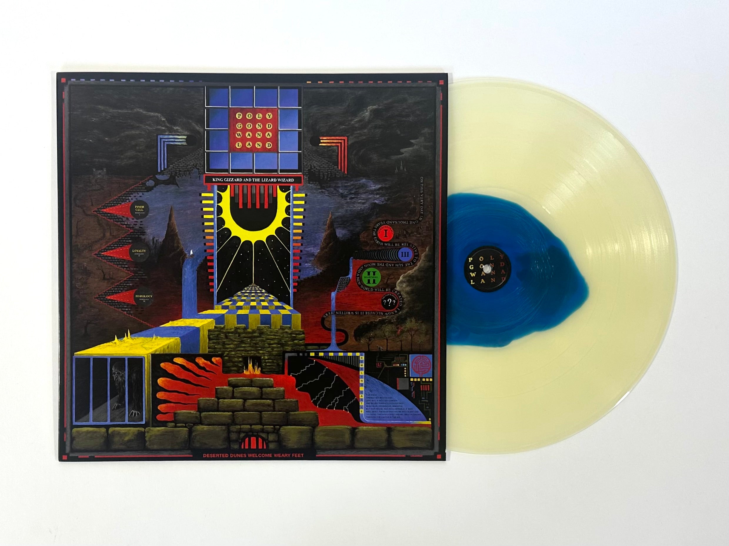 King Gizzard & The Lizard Wizard - Polygondwanaland Vinyl Record | Psychedelic Rock Music Album | Perfect for Collectors & Music Lovers