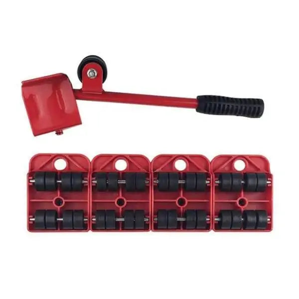 Heavy Duty Furniture Lifter & Mover Tool - 440 lbs Capacity - Home & Office Moving Equipment for Sofas, Tables, Beds - Easy Glide & Protect Floors