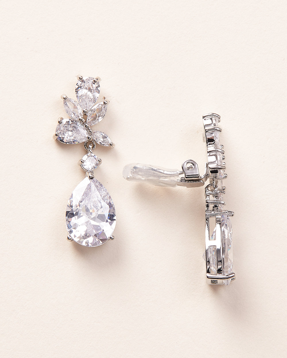 Madison CZ Dangle Earrings for Women - Elegant Cubic Zirconia Drop Earrings for Party, Wedding & Evening Wear | Hypoallergenic & Lightweight Fashion Jewelry