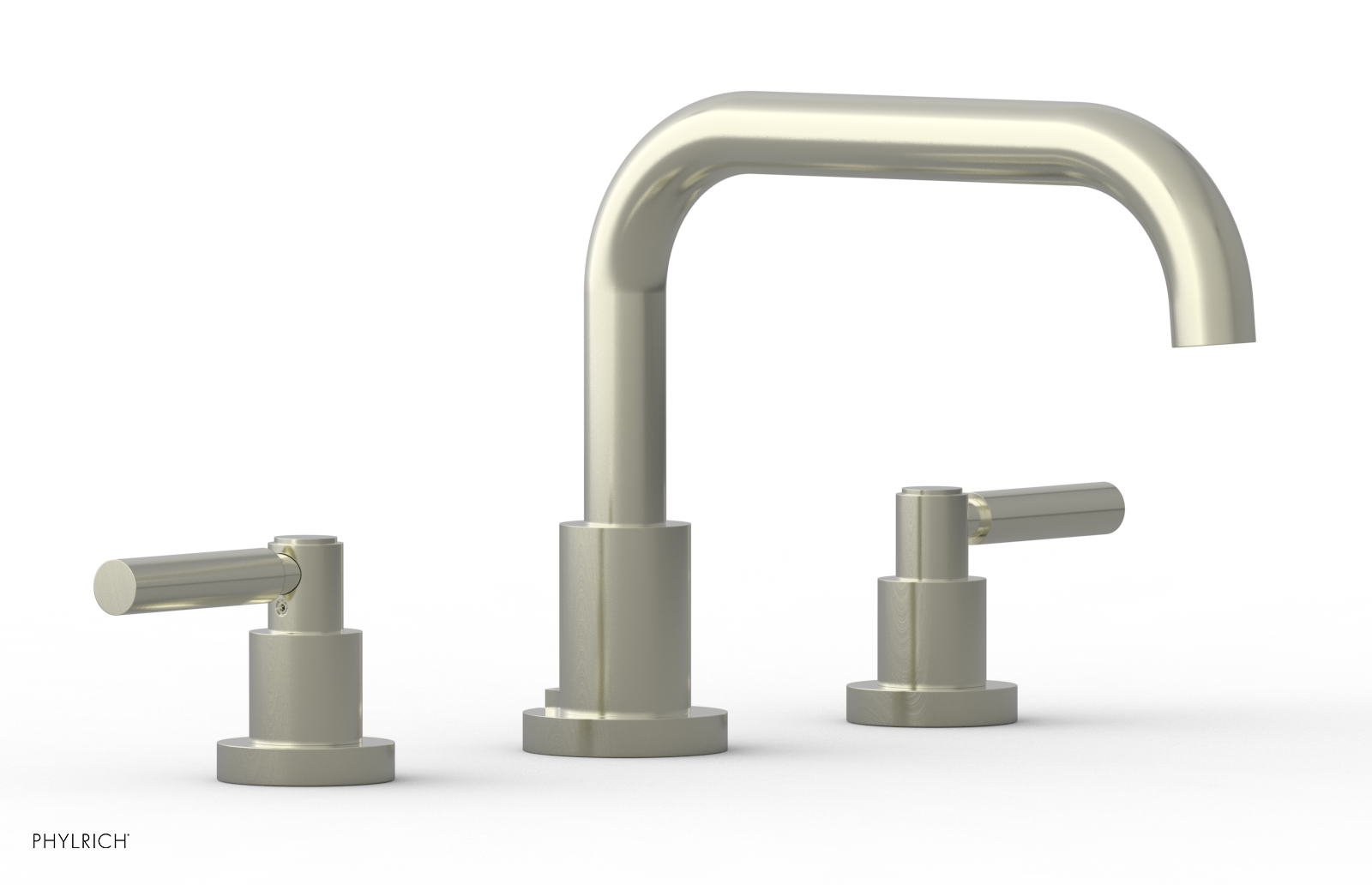 Premium Deck Tub Set with Lever Handles - D1132D - Durable Outdoor Faucet for Garden, Patio, and Poolside Use
