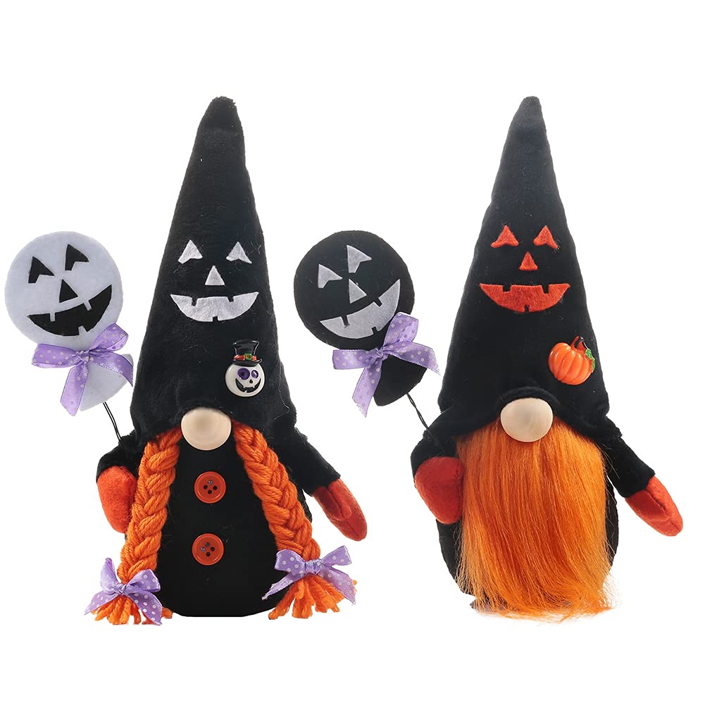 Handmade Swedish Tomte Gnome Plush - Scandinavian Christmas & Halloween Decor, Nisse Plush Toy for Holiday Table, Shelf, and Mantel Decorations | Perfect for Festive Home, Office, and Gift Giving