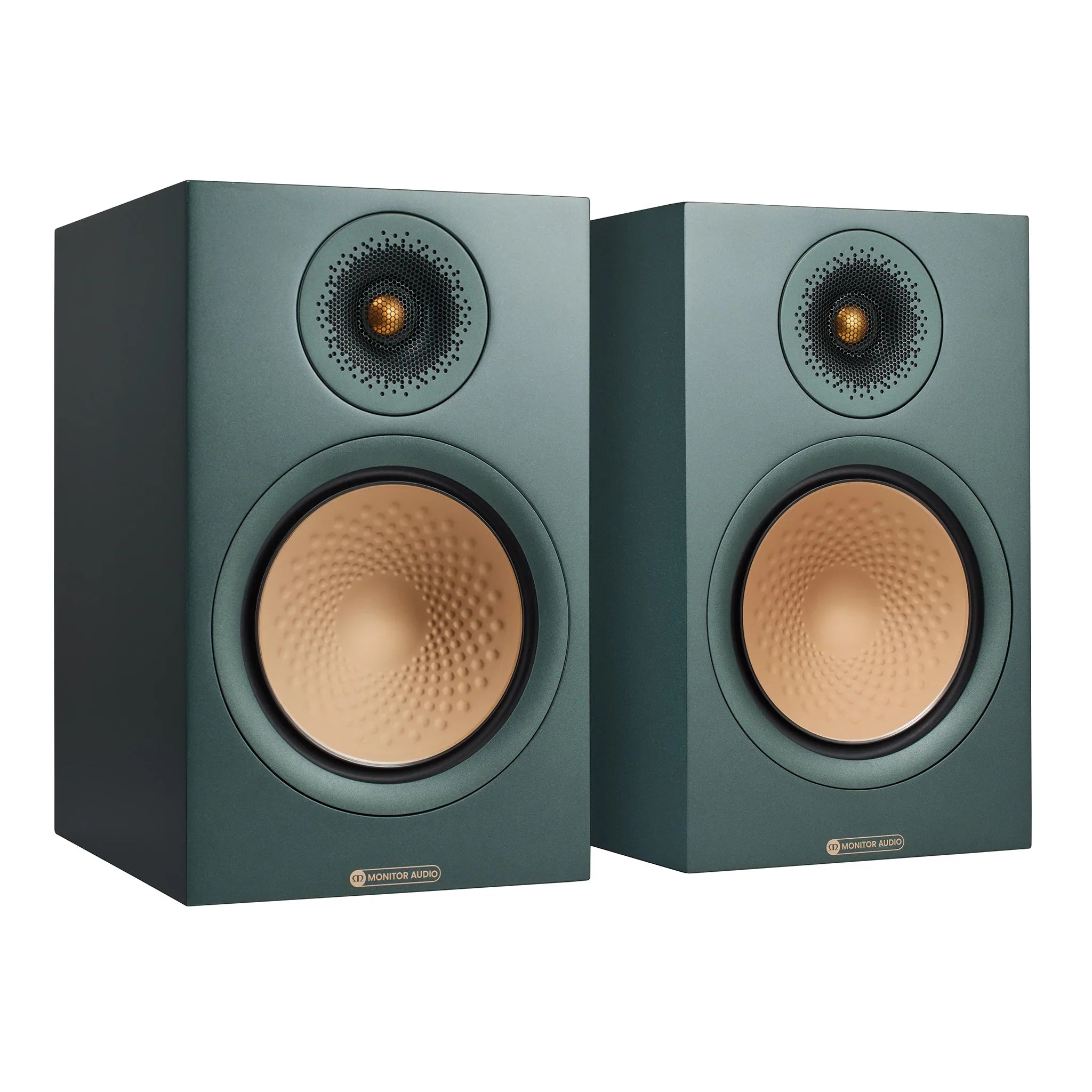 Monitor Audio Silver 100 Limited Edition 50th Anniversary Bookshelf Speakers (Pair) - Open Box - Premium Hi-Fi Audio for Home Theater & Music Listening