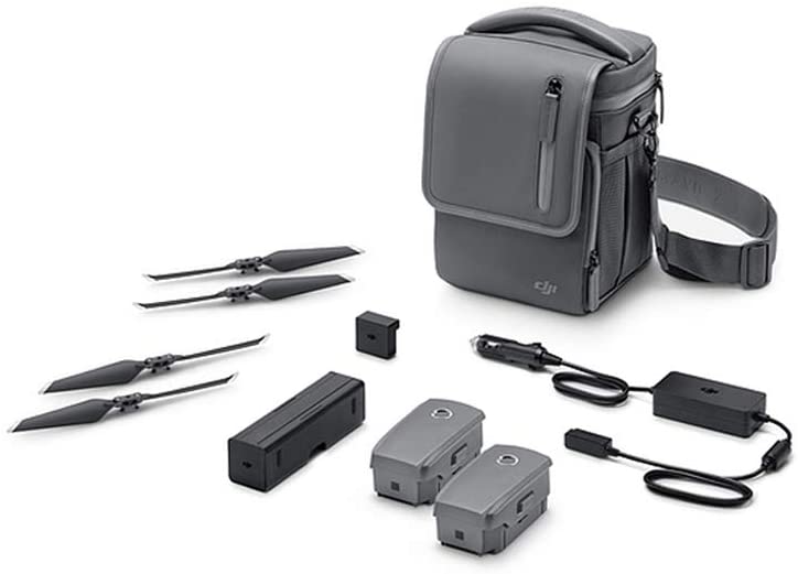 DJI Mavic 2 Fly More Combo Kit - Extra Batteries, Charger & Carrying Case for Extended Aerial Photography | Perfect for Travel, Outdoor Adventures & Professional Drone Shoots