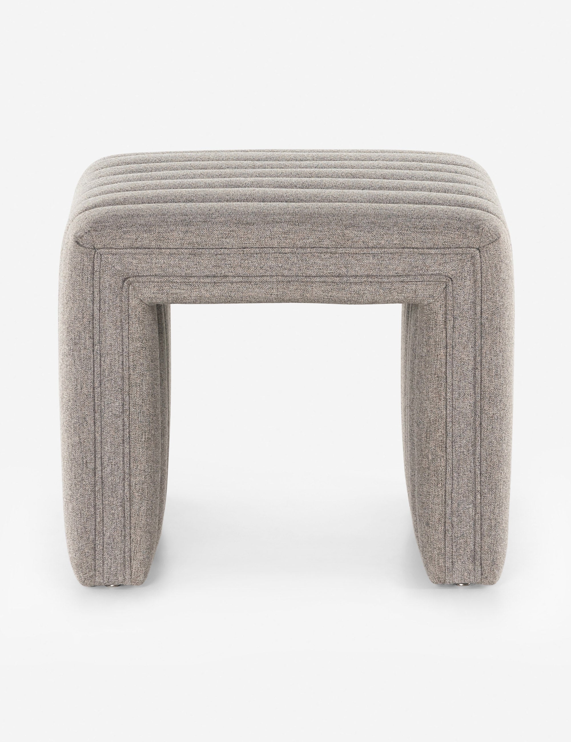Gavin Square Ottoman Stool - Modern Storage Footrest Pouf with Removable Cover, Perfect for Living Room, Bedroom & Nursery - Versatile Home Decor & Extra Seating Solution
