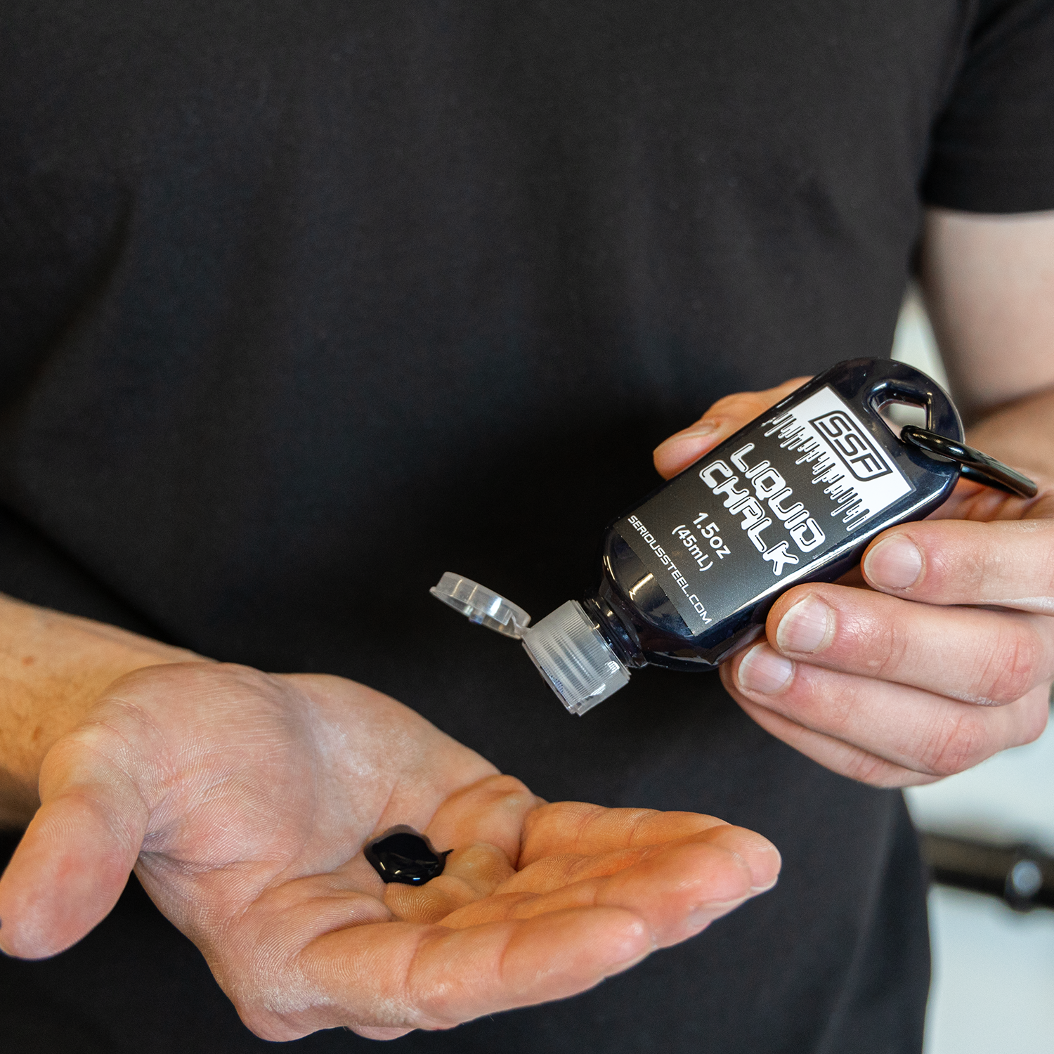 Liquid Chalk for Rock Climbing & Weightlifting - Non-Slip Grip Enhancer for Gym, Workout, and Sports Performance