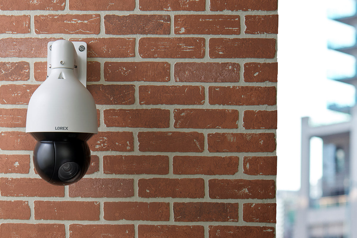 Lorex 4K Ultra HD Outdoor Security Camera with 25x Optical Zoom, IK10 Vandal-Proof Rating, Weatherproof IP Camera for Home & Business Surveillance - Perfect for Driveway, Garage & Perimeter Monitoring