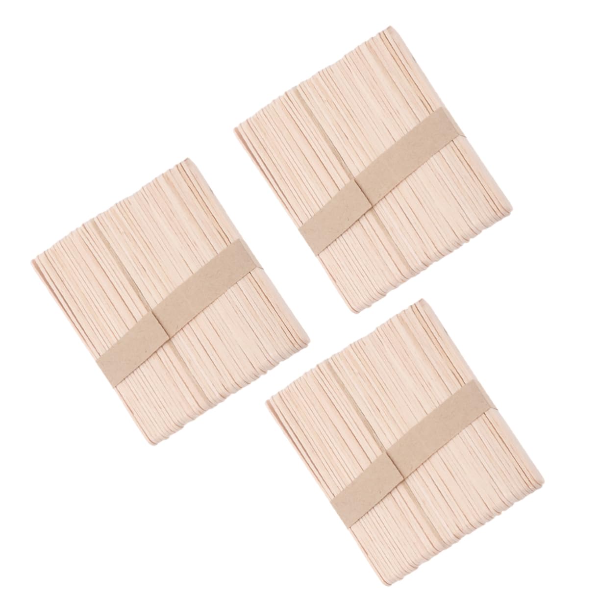 300 Pcs Wooden Wax Spatulas - Waxing Tools for Hair Removal, DIY Waxing, and Beauty Salons - Perfect for Eyebrow Shaping, Leg Waxing & Facial Hair Removal