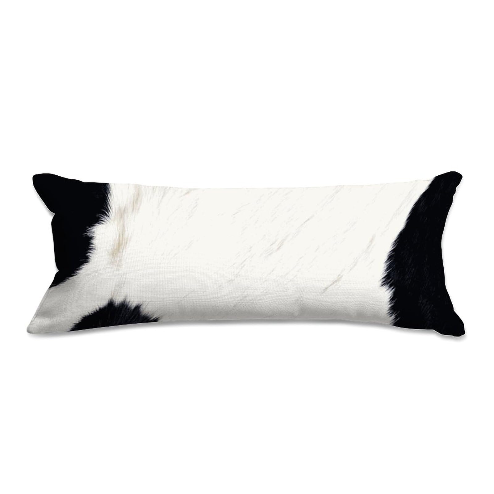Cow Print Body Pillow Cover 20x54 Inches - Soft & Breathable Pillowcase with Hidden Zipper for Hair & Skin Care - Perfect for Anime Fans, Pregnancy Support & Bedroom Decor (20