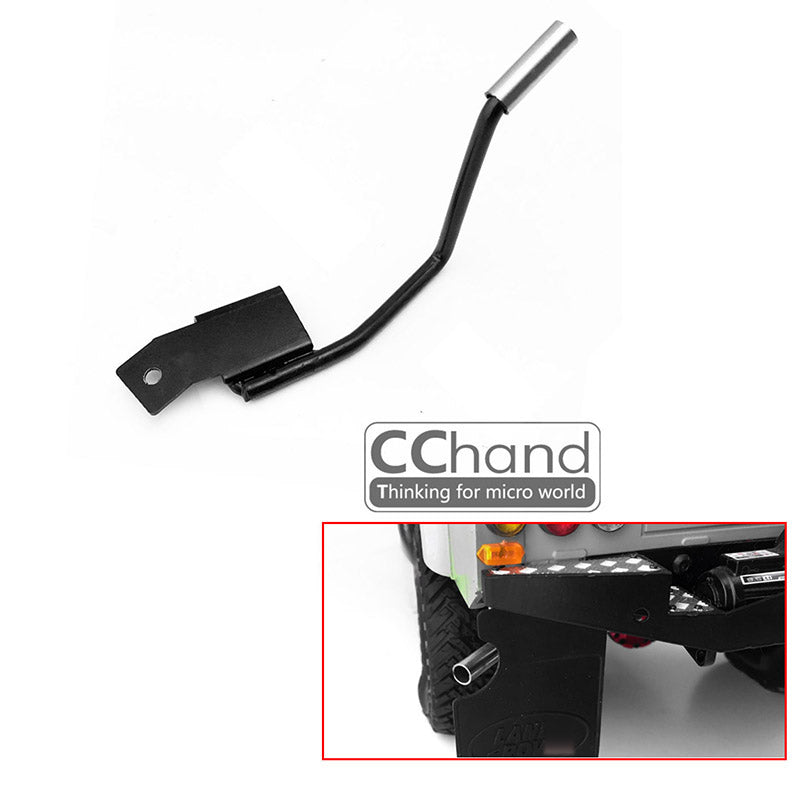 1/10 Scale G2 D90 RC Off-Road Rock Crawler Car Metal Exhaust Pipe Accessories - DIY Upgrade Parts for Enhanced Performance & Realistic Look | Perfect for Off-Roading, Trail Crawling & RC Car Customization