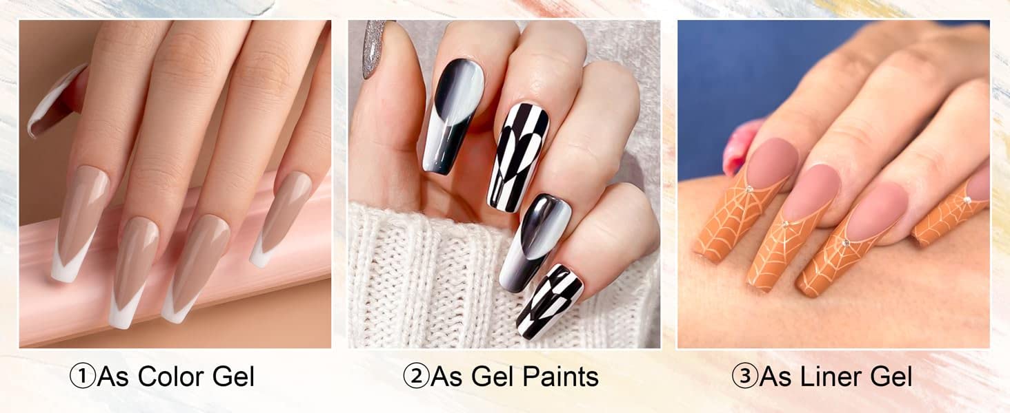 VENALISA 5ml UV Color Gel Nail Polish Set - 1650 Shade for Nail Art, Manicure & Salon DIY at Home | Long-Lasting Gel Paint for Beginners & Professionals | Perfect for Parties, Weddings & Daily Nail Care