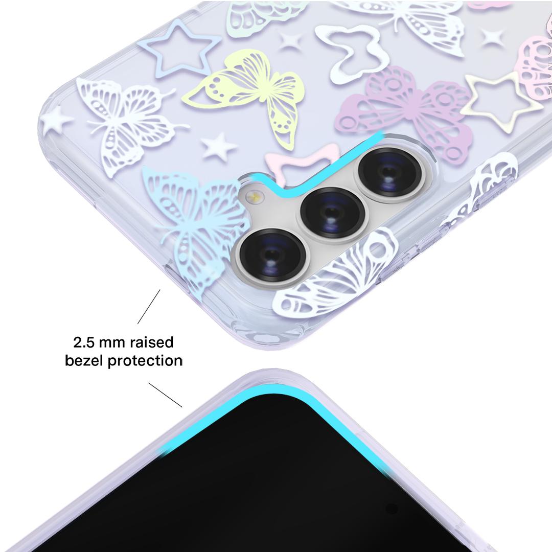 Butterfly Fantasy Samsung Phone Case - Stylish Protective Cover for Samsung Galaxy Series - Perfect for Everyday Use, Travel & Gifting