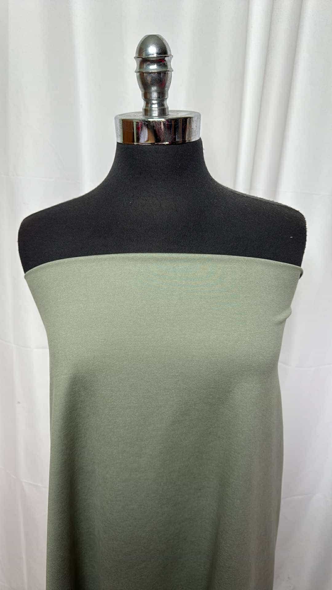 Grey Sage Heather Peached Performance Fabric by the 1/2 Yard - Perfect for DIY Upholstery, Home Decor & Craft Projects