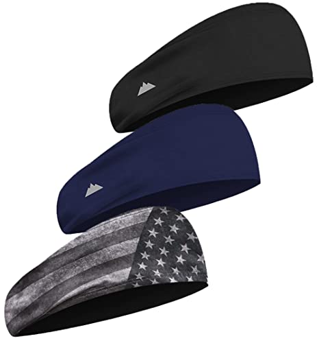 Us Flag Gray, Black, Navy Blue