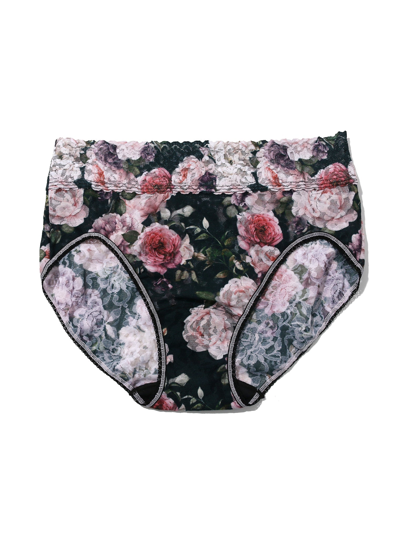 Printed Signature Lace® French Brief - Elegant Women's Underwear for Comfort & Style | Perfect for Everyday Wear, Special Occasions & Bridal Lingerie