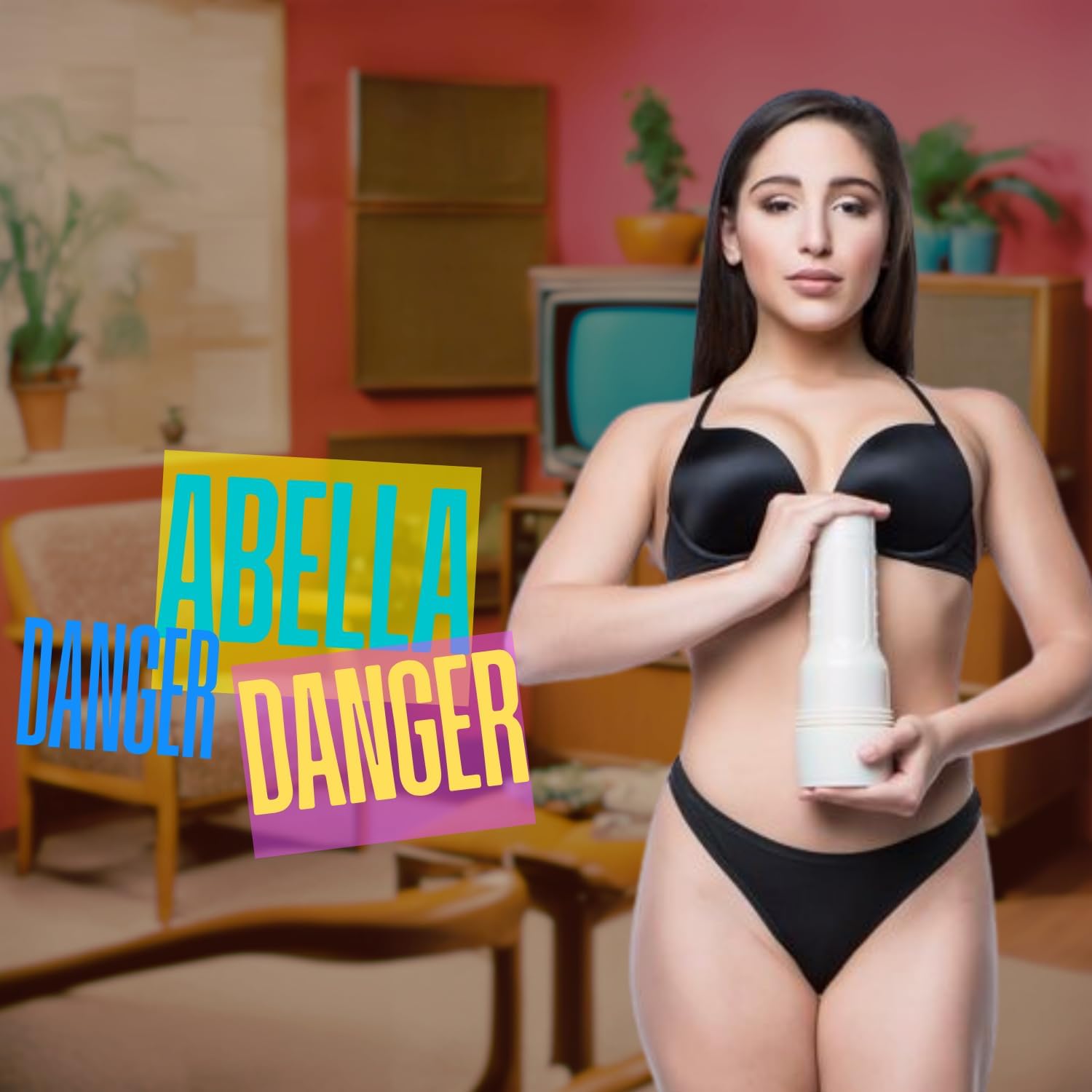 Fleshlight Girls Abella Danger Male Masturbator - Realistic Feel & Intense Pleasure for Solo Play & Couples Use