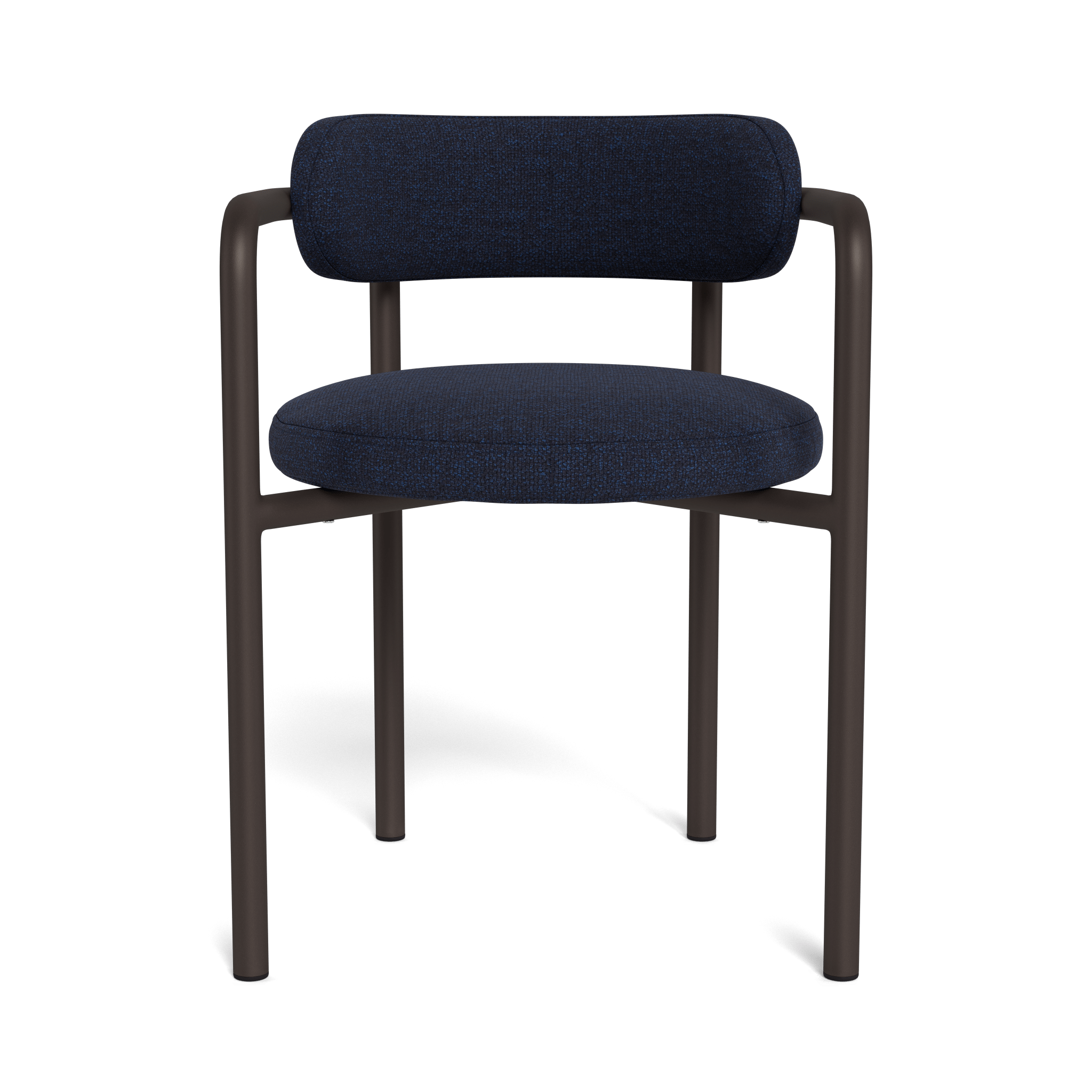 Porto Aluminum Dining Chair - Lightweight & Durable Outdoor Patio Furniture for Garden, Poolside, and Restaurant Use