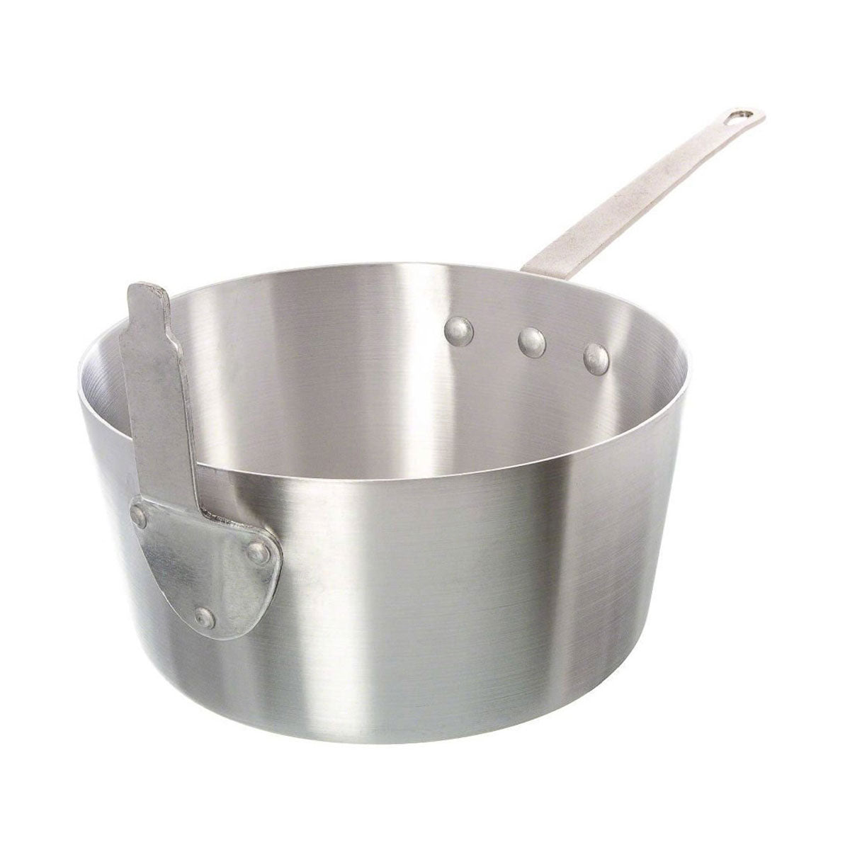 7 Quart Aluminum Fryer Pasta Pan Pot - Nonstick Deep Skillet for Frying, Boiling & Cooking Pasta, Soups, Stews - Perfect for Home Kitchen & Restaurant Use