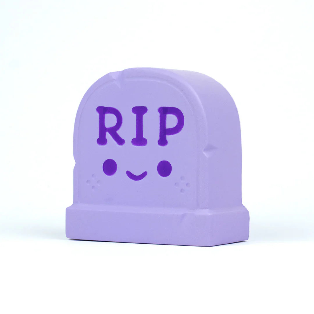 100% Soft Stress Relief Squishy Toy - Rest in Peace Design - Fun & Relaxing Fidget Sensory Toy for Anxiety Relief, Office Desk Decor, and Kids Playtime