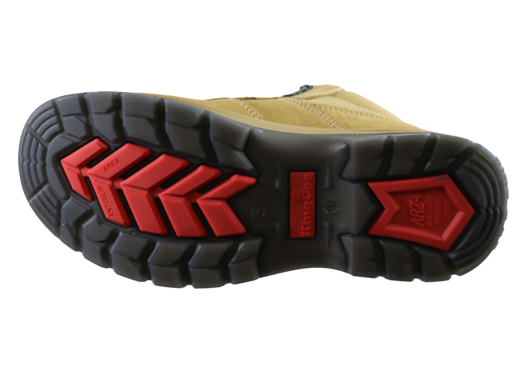 KingGee Tradie Boa Men's Steel Toe Cap Work Boots - Durable Safety Shoes for Construction, Warehouse & Outdoor Work | Slip Resistant & Comfortable for Long Shifts