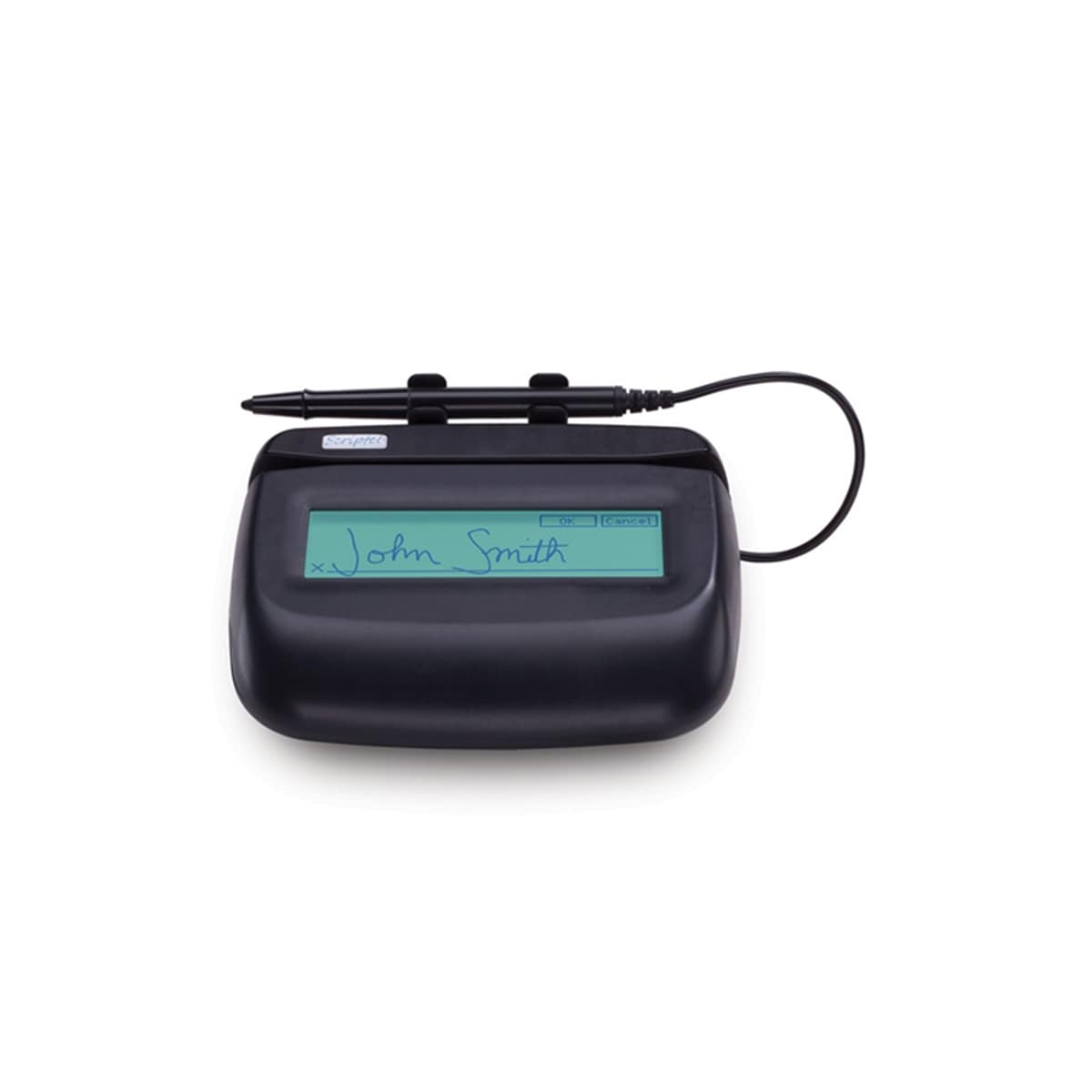 Scriptel ST1525 Electronic Signature Pad - Secure & Ergonomic Digital Signing Device for Contracts, Invoices & Documents - Perfect for Offices, Banks & Retail Stores