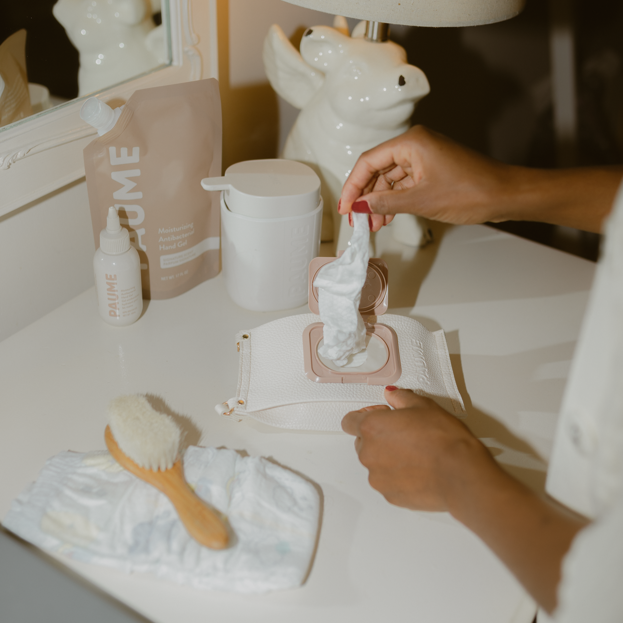 Gentle Hand and Body Cleansing Wipes for Adults & Kids - Moisturizing & Hypoallergenic - Perfect for Travel, Gym, Camping & On-the-Go Use