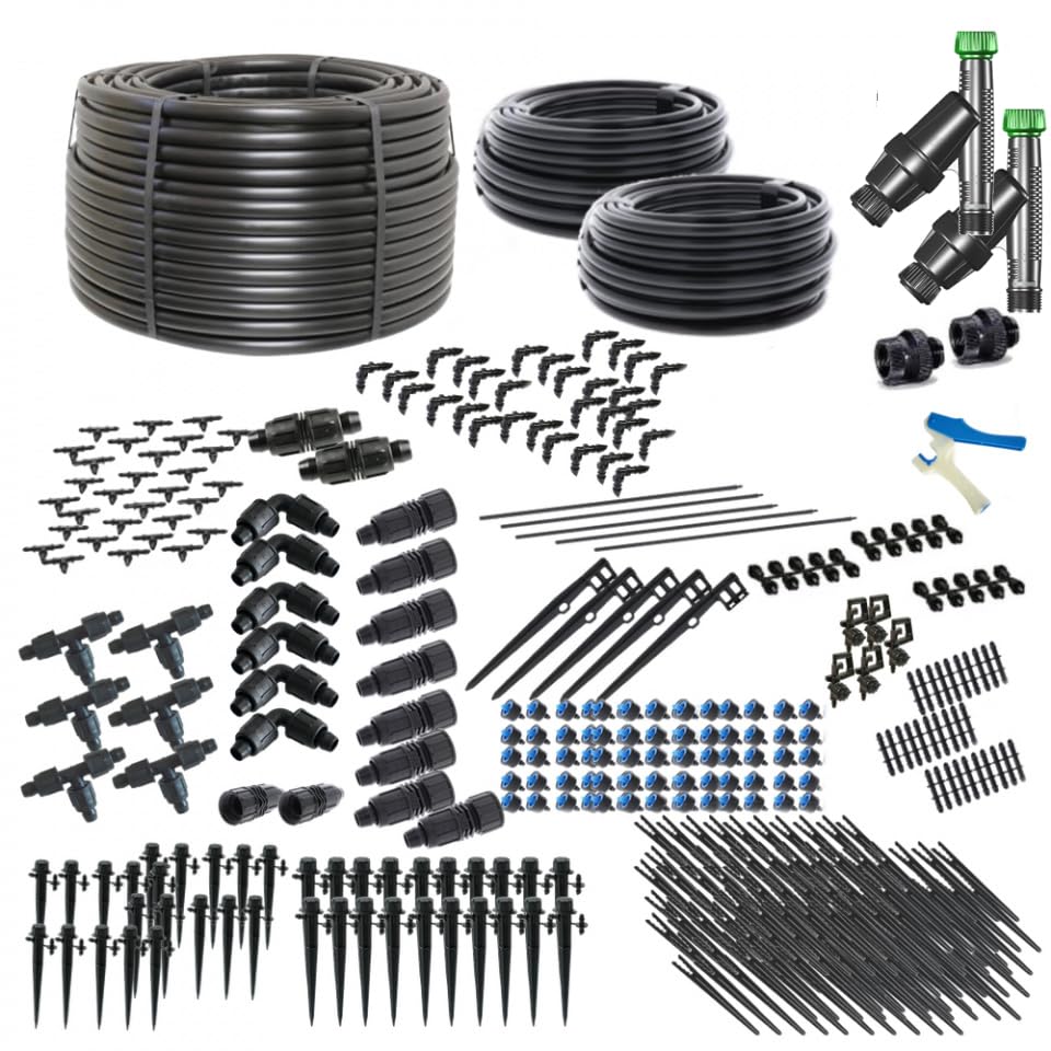Drip Depot Premium Greenhouse Drip Irrigation Kit - Complete Watering System for Greenhouses, Gardens & Hydroponics | Easy DIY Installation, Efficient Plant Watering Solution