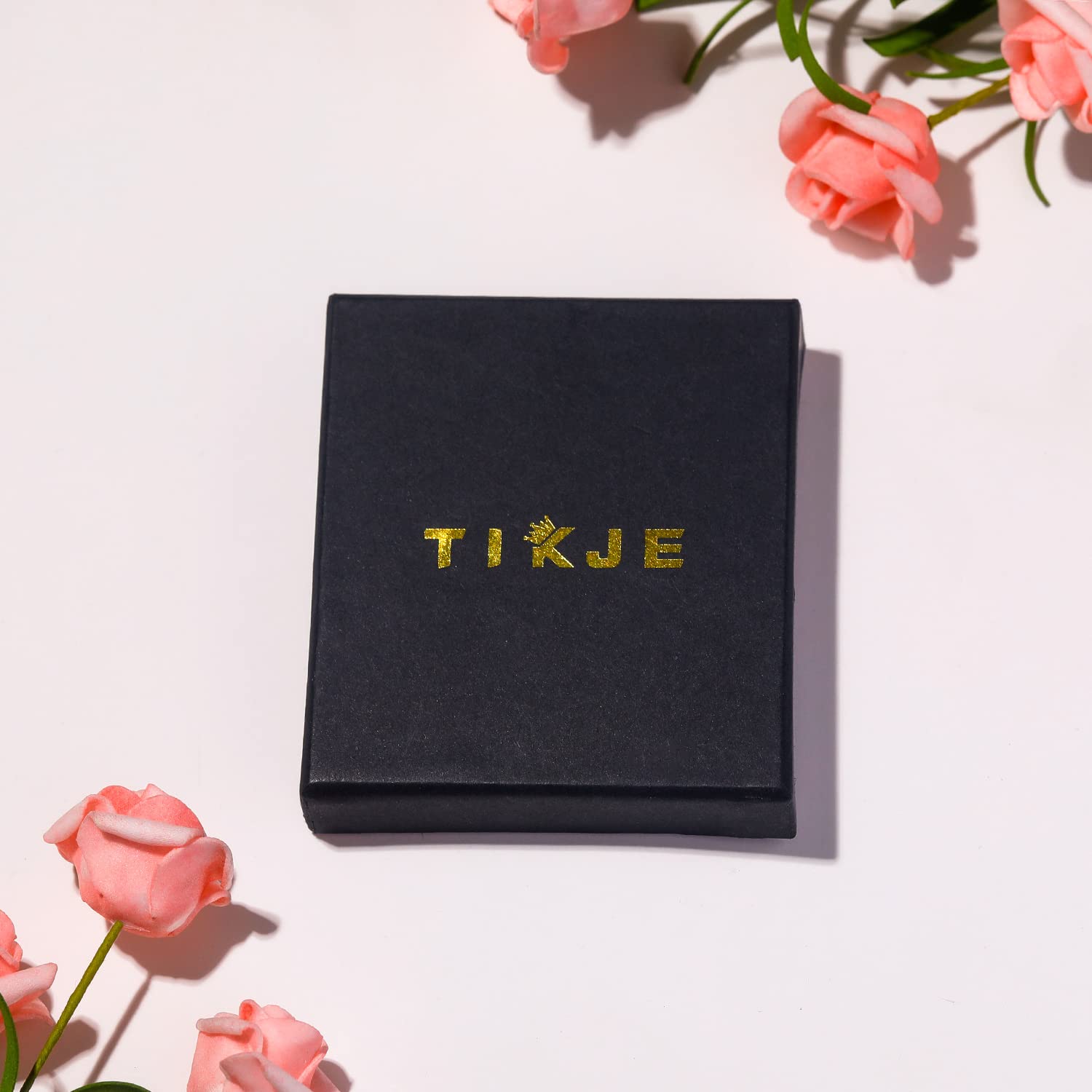 TIKJE 925 Sterling Silver Halo Engagement Rings Set for Women - Two/Three-in-One Promise & Eternity Wedding Bands (Size 6-8) - Perfect for Bridal, Anniversary Gifts & Everyday Elegant Jewelry