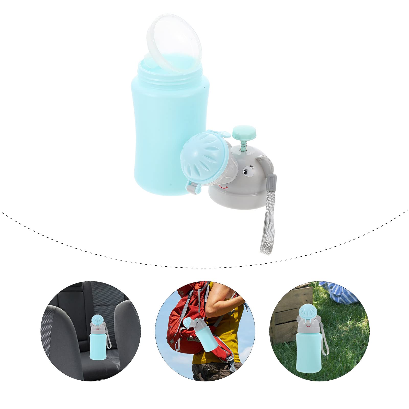 Portable Travel Urinal for Kids - Emergency Car Potty for Boys & Girls - Camping, Road Trips & Pee Training - Leak-Proof & Compact Design