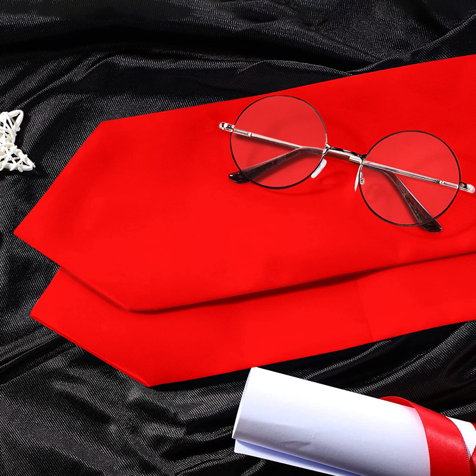 Graduation Stoles & Sashes for Study Abroad International Students - 72 Inch Length - Elegant Graduation Shawl for Commencement Ceremonies, Graduation Photos & Academic Celebrations