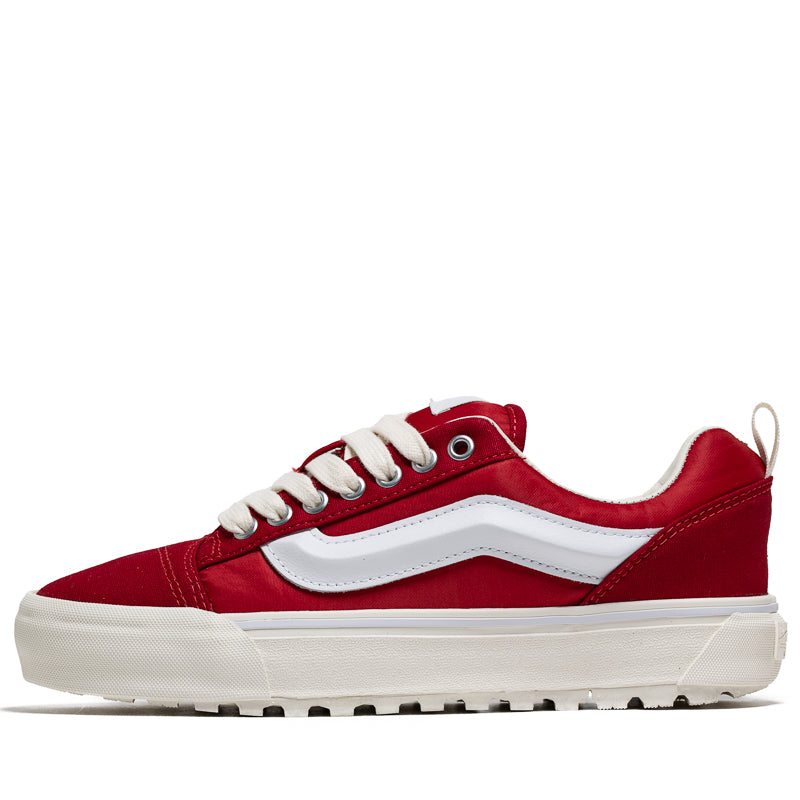 Vans Knu Skool MTE 1 LX Sneakers - Mercer/Chili Pepper Color - Waterproof Winter Shoes for Hiking & Streetwear Fashion