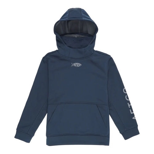 Aftco Youth Reaper Hoodie - Kids Fishing Hooded Sweatshirt for Outdoor Activities, Cold Weather & Sports | Perfect for Camping, Hiking, and Beach Trips