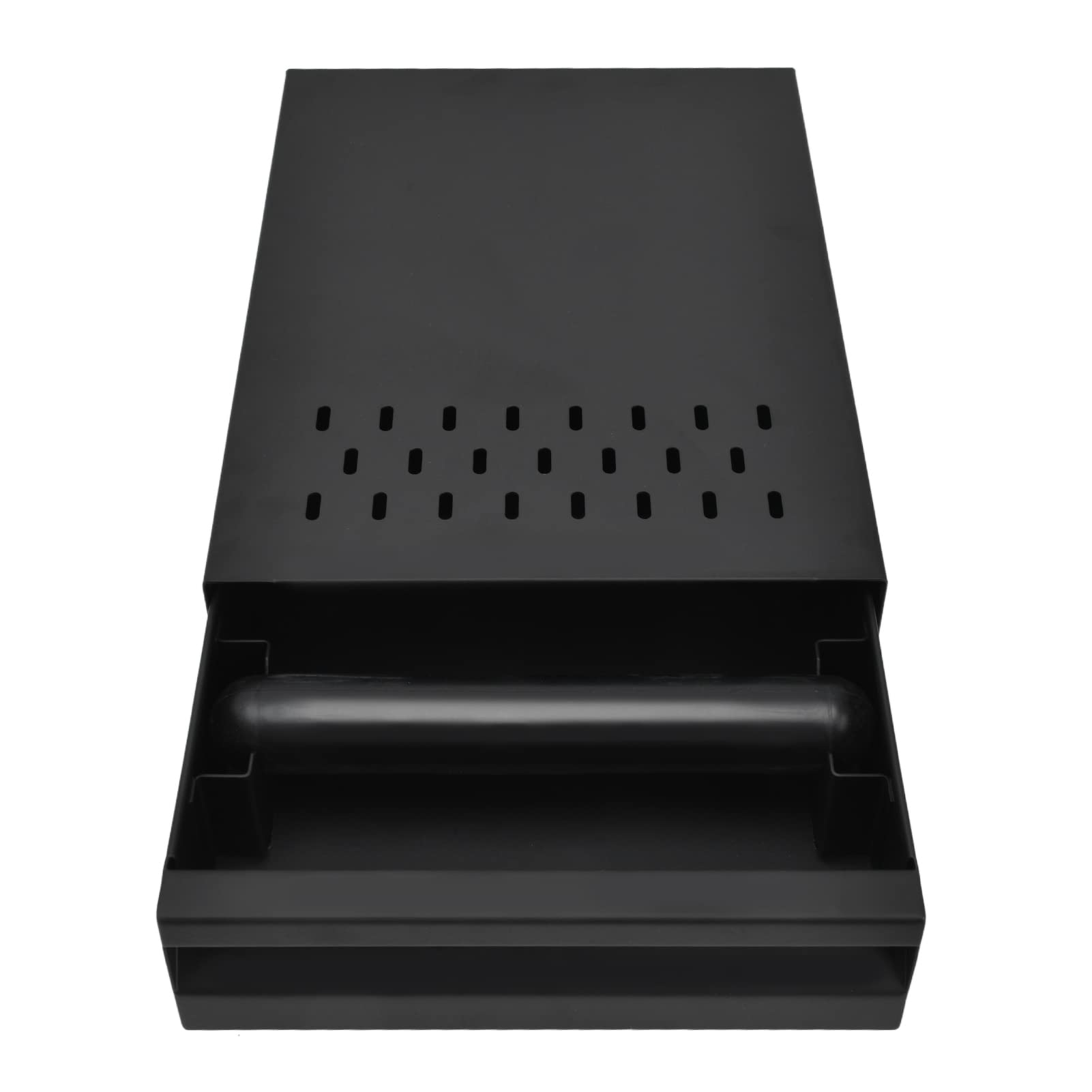 Low Noise Large Capacity Coffee Ground Knock Drawer with Rubber Handle & Detachable Skid-Resistant Mat - Perfect for Home Baristas & Coffee Enthusiasts | Ideal for Espresso Machines, French Press & Drip Coffee Makers