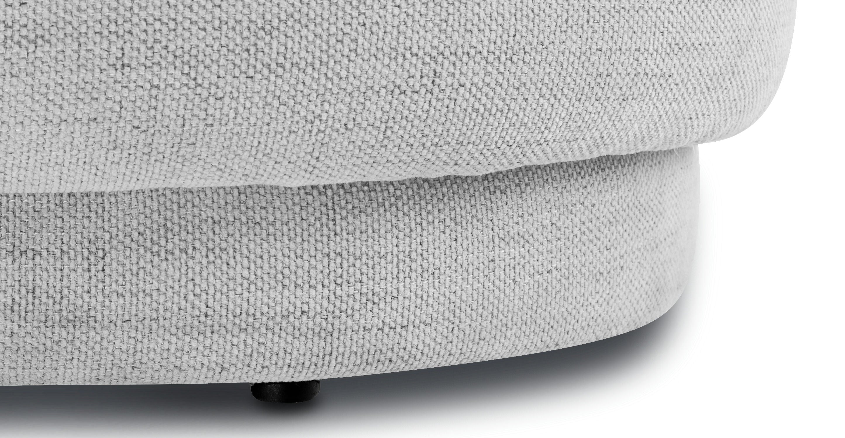 Rotund Storage Bench - Stylish and Functional Ottoman with Hidden Storage | Perfect for Living Room, Bedroom, or Entryway Organization