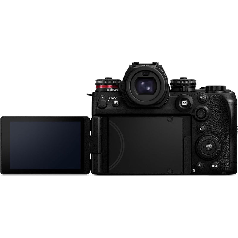 Panasonic Lumix S1R II 47.3MP Full Frame Mirrorless Camera - 4K 60p Video, 5-Axis Stabilization - Perfect for Travel, Wedding & Professional Photography