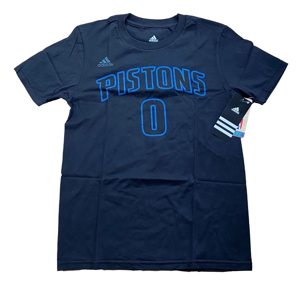 Detroit Pistons Andre Drummond Adidas Kids Basketball T-Shirt - Youth NBA Fan Jersey for Games & School Wear