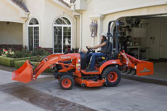 Kubota BX23S 23HP Compact Diesel Tractor with Backhoe & Loader - Perfect for Landscaping, Farming & Property Maintenance