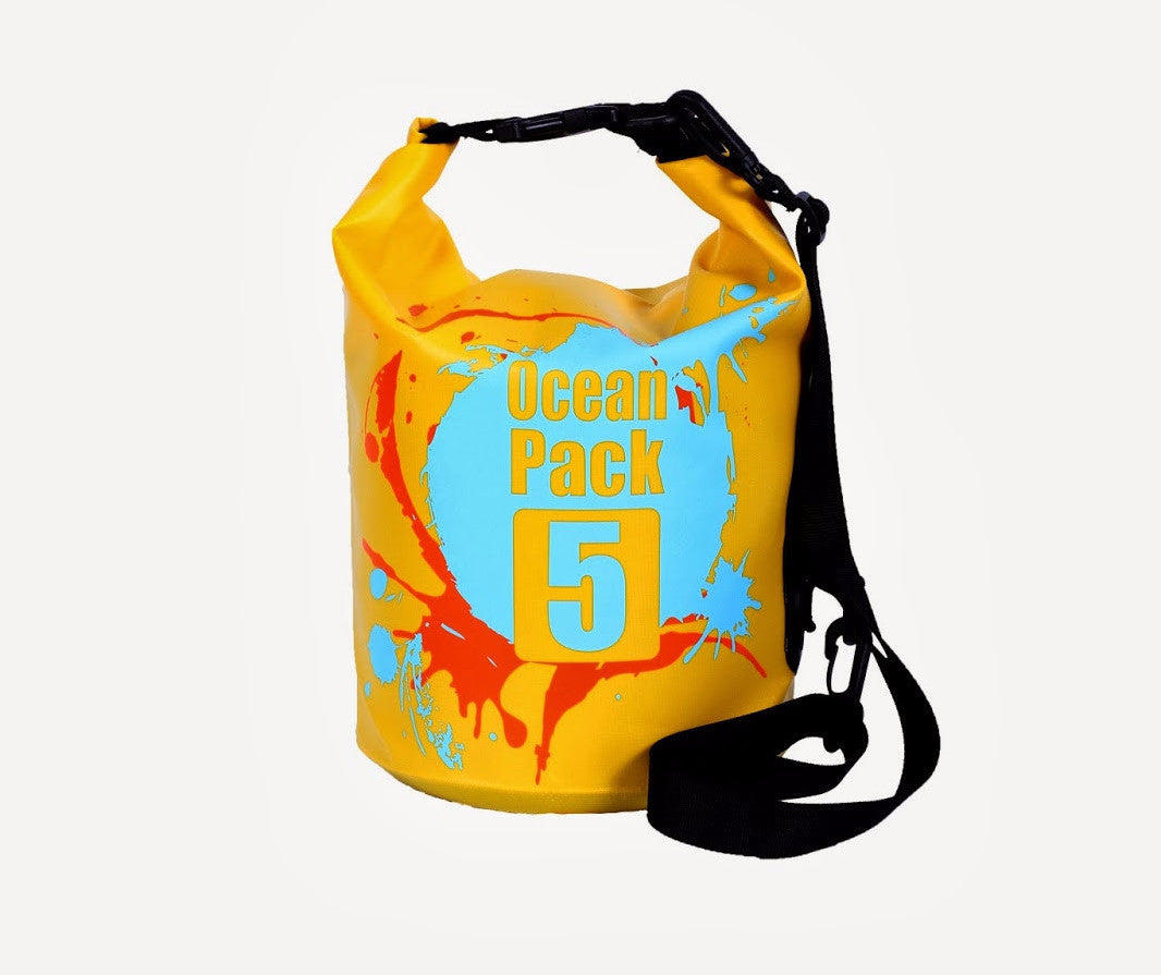 **Karana Ocean Pack 5L Waterproof Dry Tube Bag – Splash Edition – Ideal for Kayaking, Boating & Water Sports**