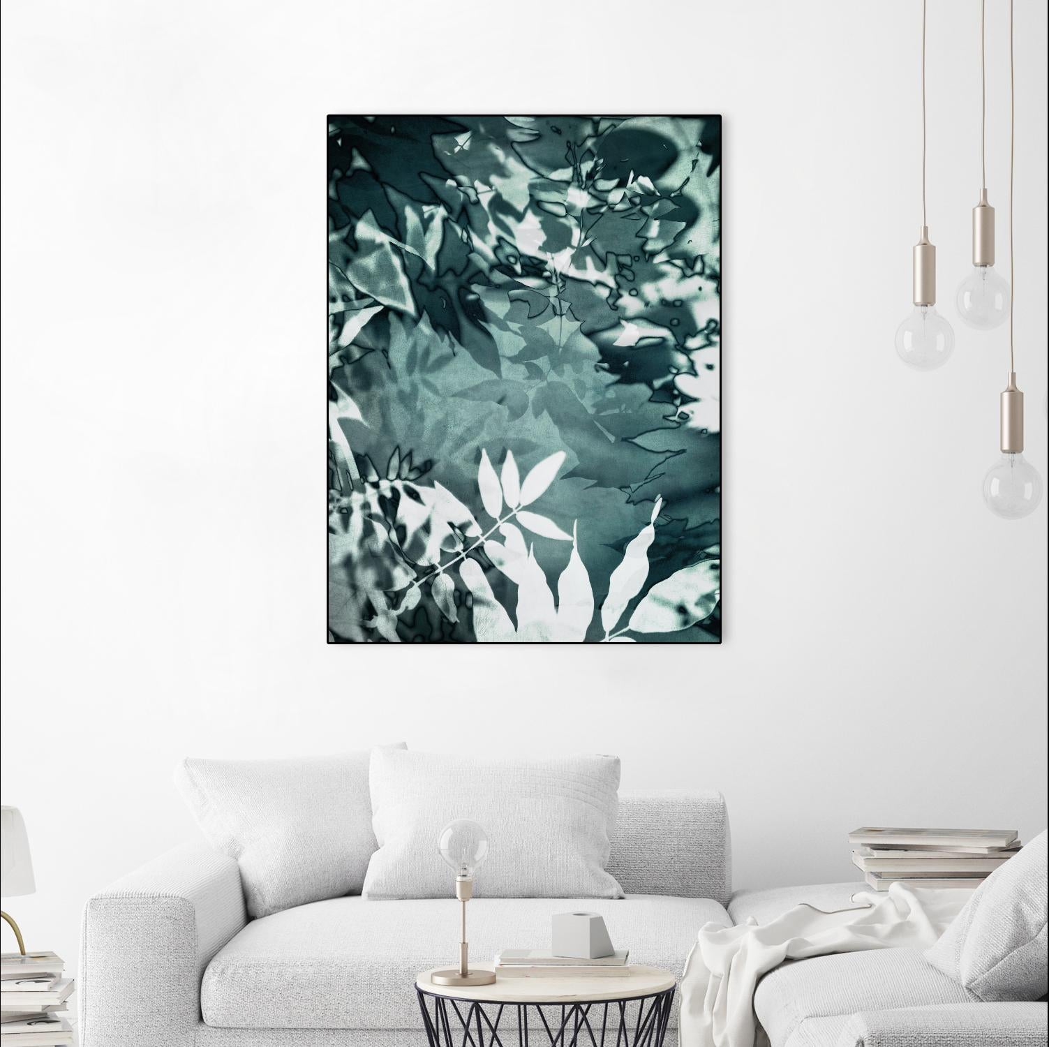 Abstract Leaves Wall Art - Modern Botanical Prints for Home & Office Decor - Perfect for Living Room, Bedroom, or Workspace