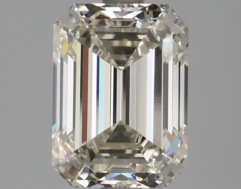 2.58 Carat Lab-Grown Emerald Diamond Ring - Eco-Friendly & Conflict-Free for Engagement, Wedding & Special Occasions