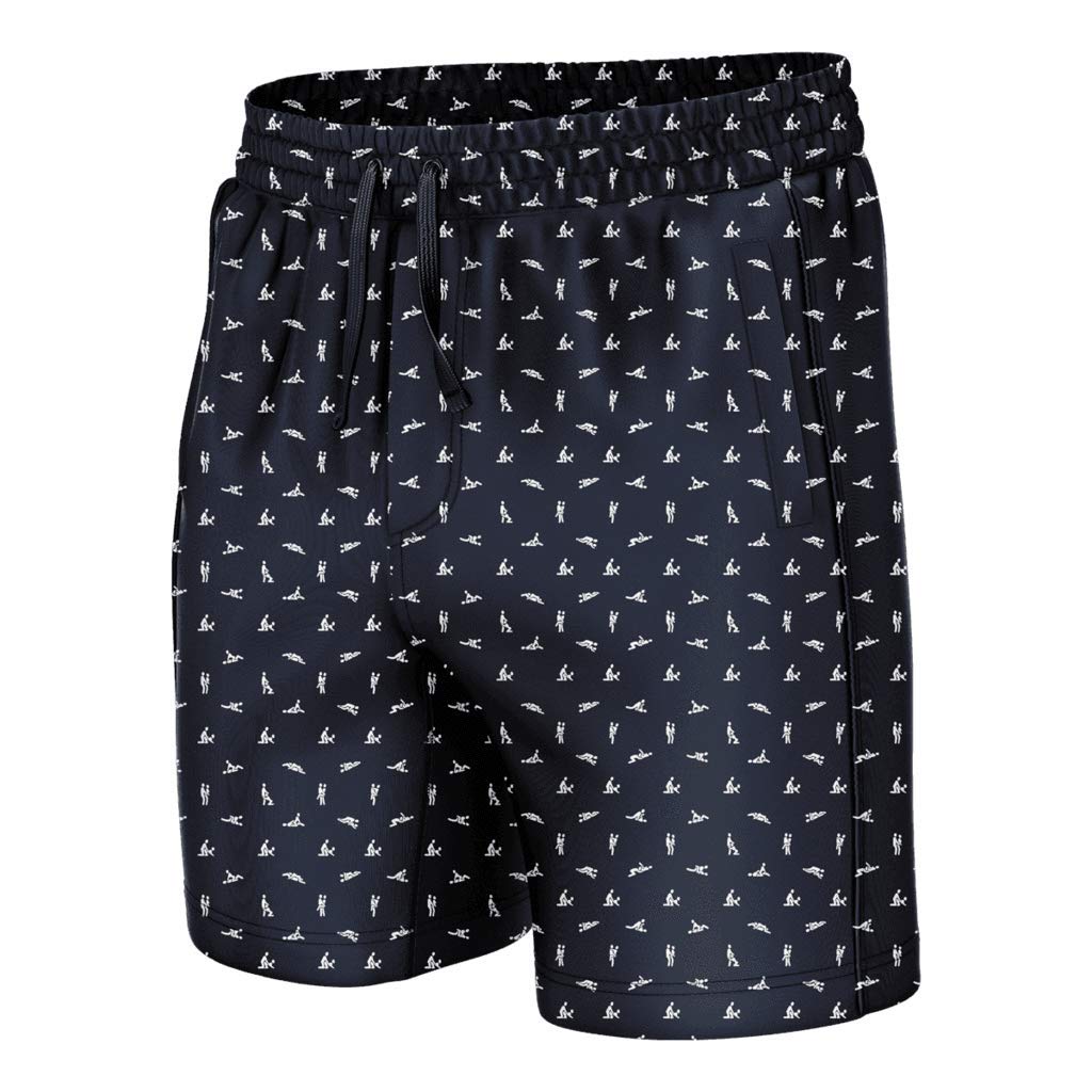 Greater Half Sex Education Swim Trunks for Men - Quick Dry Beach Shorts with UPF 50+ Sun Protection | Perfect for Swimming, Surfing & Summer Vacations