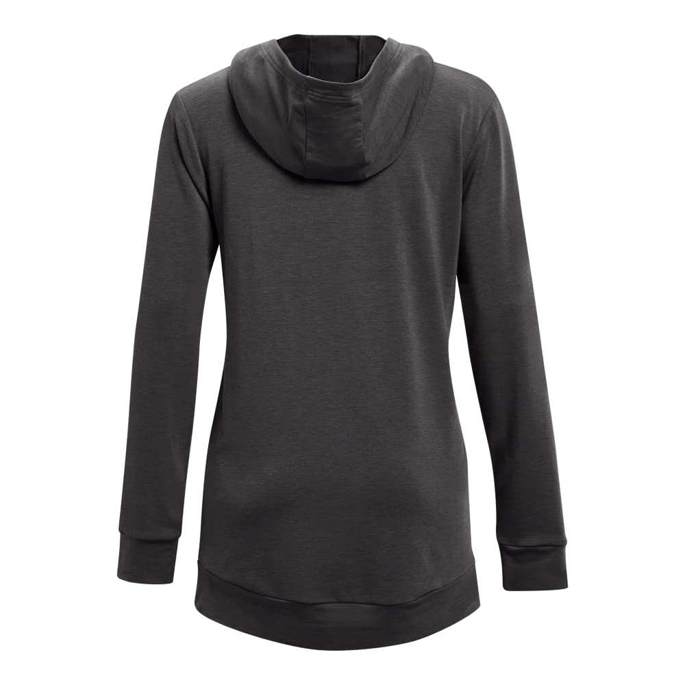 Under Armour Women's Rival Terry Funnel Long Sleeve Tunic Top - Soft Athletic Workout Shirt for Running, Yoga & Gym - Breathable Moisture-Wicking Fabric for Active Lifestyles