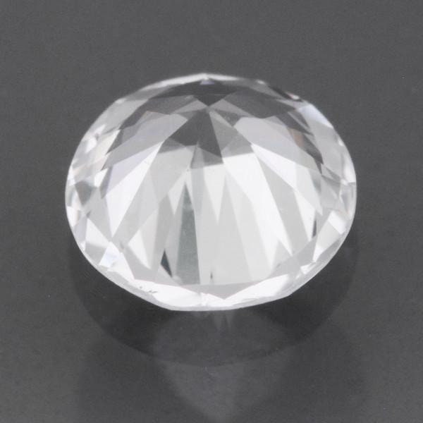 Wholesale Natural White Clear Sapphire 3.5mm Round VVS Loose Stone - September Birthstone, Diamond Alternative for Jewelry Making & Engagement Rings