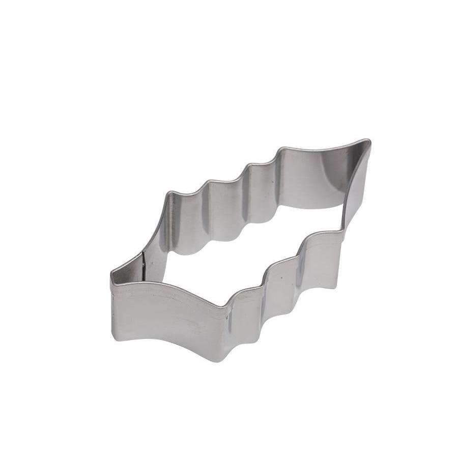 Holly Leaf Punch Cutter - Premium Metal Cookie Cutter for Fall Baking, Autumn Decor, and Holiday Crafts - Perfect for Pumpkin Pies, Sugar Cookies, and DIY Home Decor