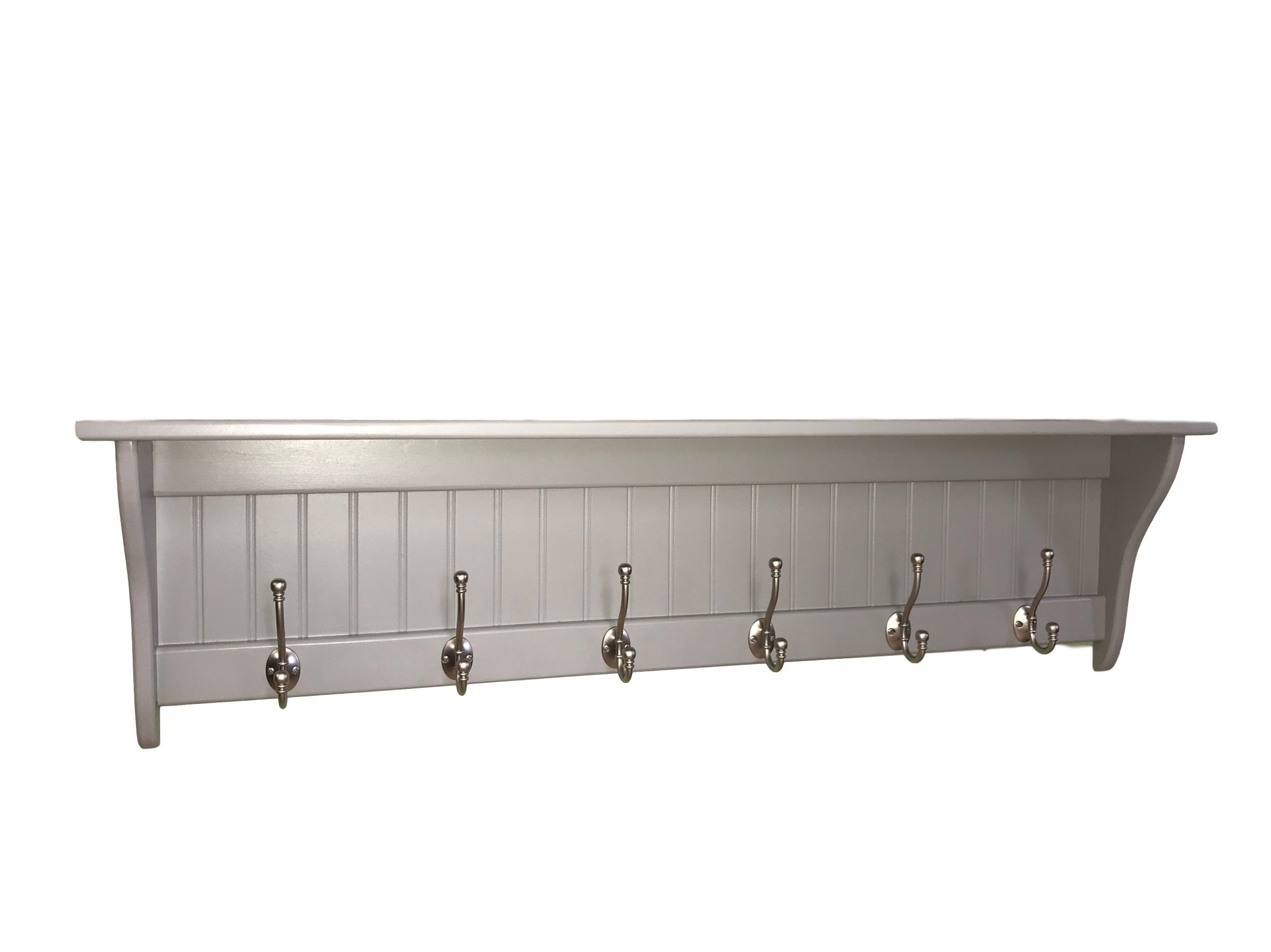 Large Wall Mounted Coat Rack - Heavy Duty Entryway Organizer for Jackets, Hats & Bags | Perfect for Hallway, Mudroom & Bedroom Storage